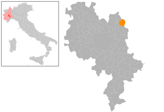 Mappa di Casorzo
